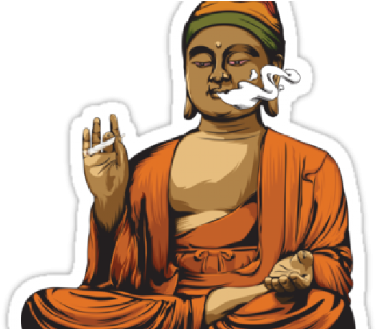 Buddha Smoking (640x480), Png Download