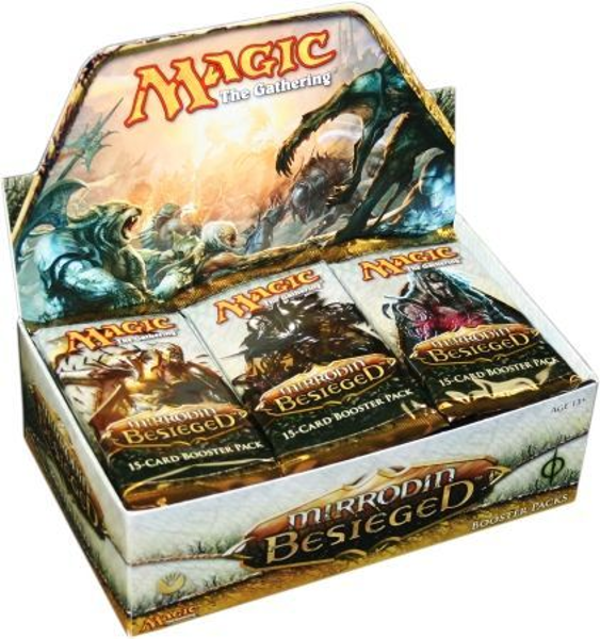Magic The Gathering: Mirrodin Besieged Booster Pack (600x639), Png Download