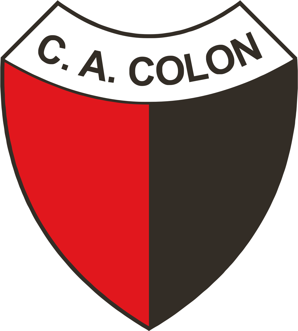 Escudo Del Club Colón De Santa Fe - Colón Logo (1200x1331), Png Download