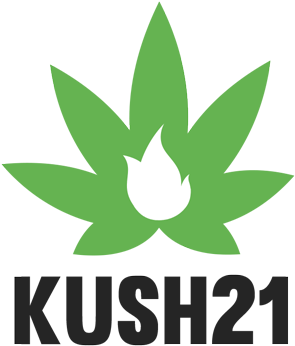 Kush21 Cannabis Logo - Kush 21 (342x404), Png Download