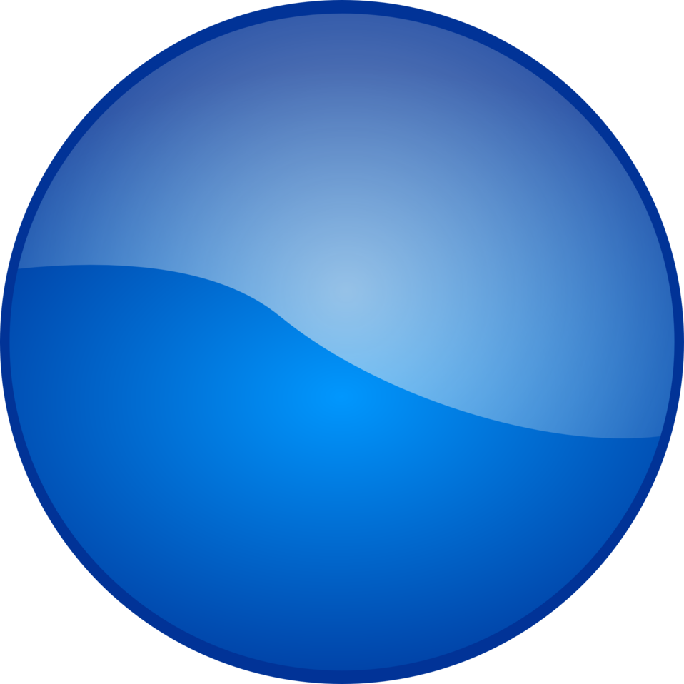 Blue Icons - Glossy Icon (800x800), Png Download