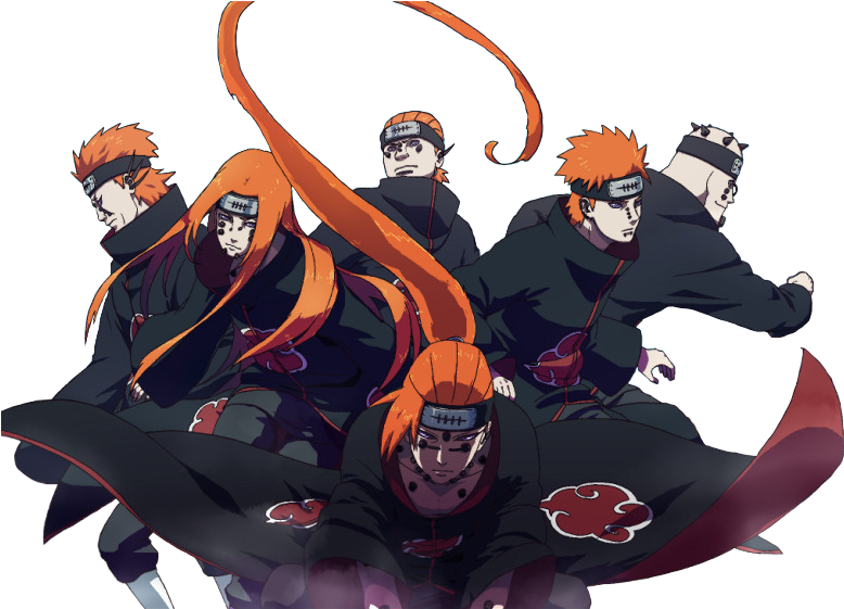 The 6 Paths Of Pain - Six Paths Of Pain (799x562), Png Download