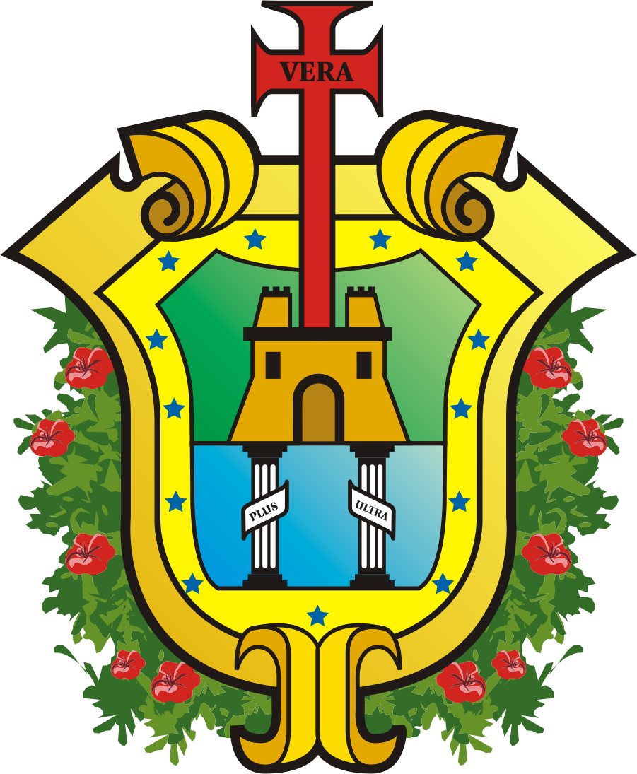 Escudo Veracruz - Veracruz Mexico Coat Of Arms (901x1095), Png Download