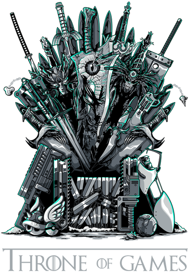 “throne Of Games” Is A Design By A Gamer For Gamers - Throne Of Games (600x600), Png Download
