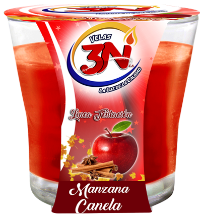 Manzana Canela Box 1x12 Units - Apple (442x481), Png Download