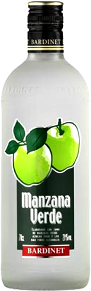 Bardinet Manzana Verde - Manzana Verde Bardinet (200x600), Png Download