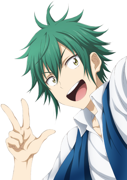 Anime, Boy, And Hi Image - Yamada Kun To 7 Nin No Majo Png (424x601), Png Download