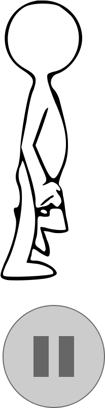 How To Set Use Walk Cycle Clipart (500x900), Png Download