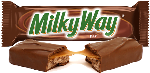 The Following Candies Are Perfectly On Theme For Galactic - Milky Way Candy Bar (500x500), Png Download