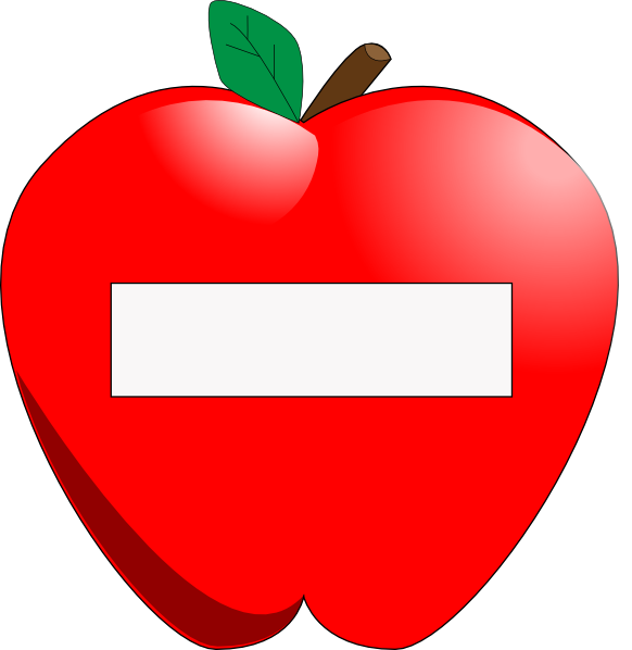 Apple Name Tags (582x598), Png Download