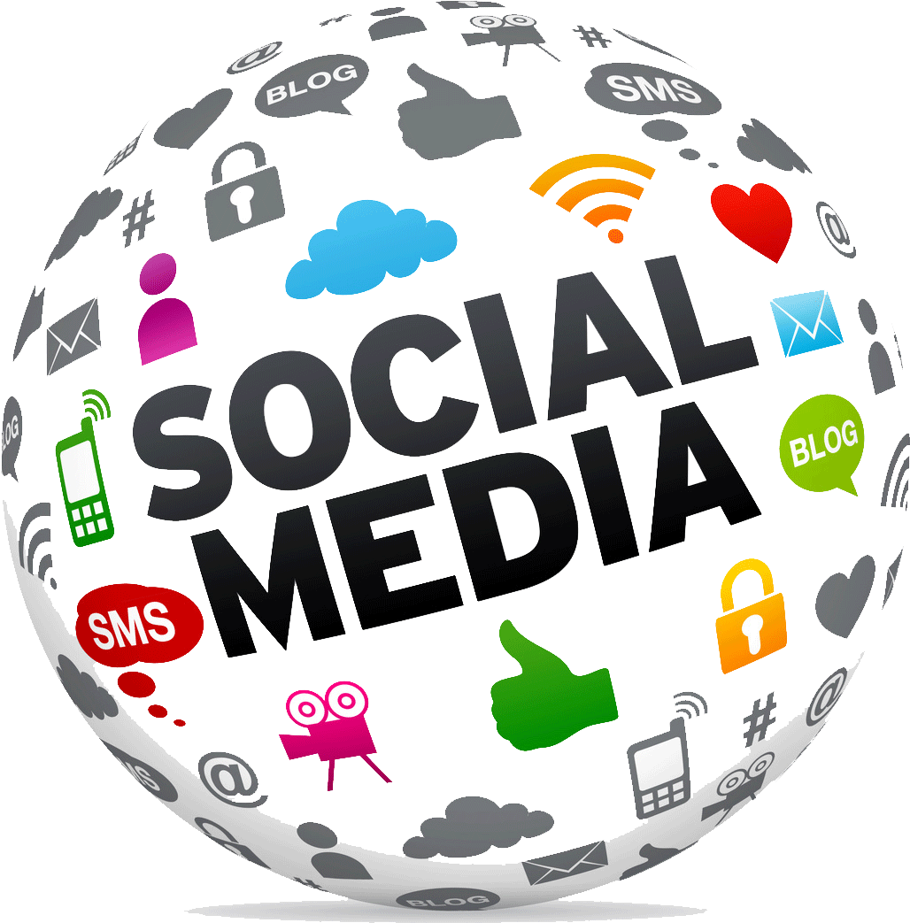 Social Media Is The New Marketing And Brand Awareness - Promotion Via Social Media (1378x1378), Png Download