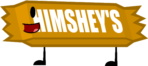 Himshey's Candy Bar - Firey's Candy Bar Adventure 2 Game (554x260), Png Download