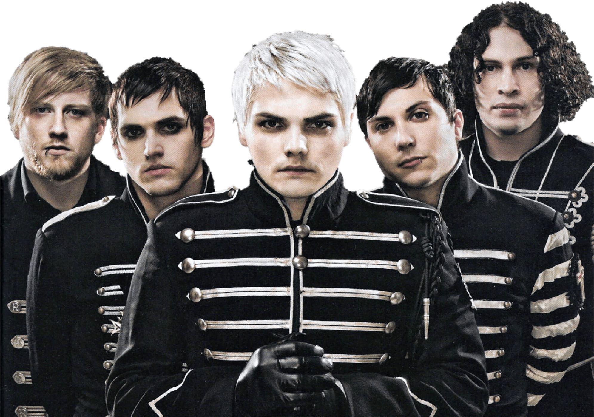 Music Stars - My Chemical Romance The Black Parade Era (1990x1440), Png Download