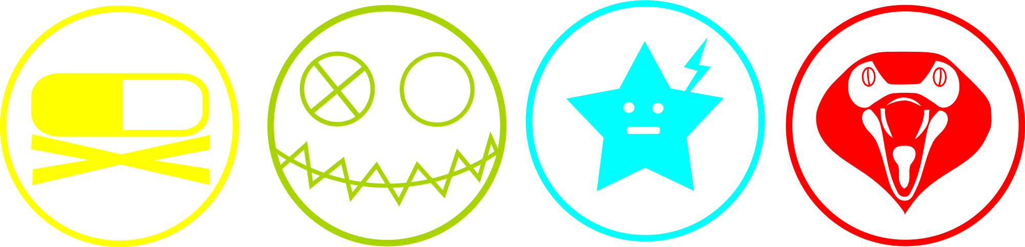 My Chemical Romance Logo Transparent Animated Logo - My Chemical Romance Killjoys Logo (2000x482), Png Download