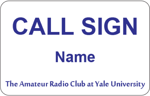 Yale Amateur Radio Club Name Tag - Federal Signal Vama Logo (500x500), Png Download