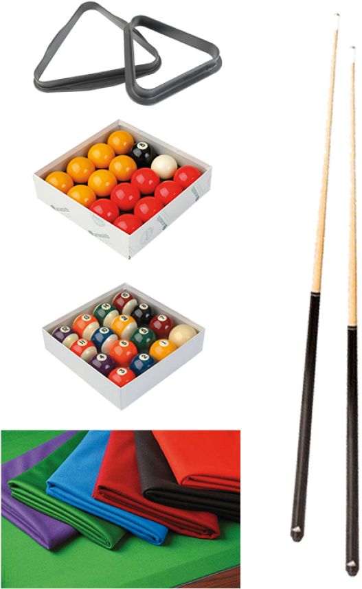 Pool Accessories - Aramith 2 Standard Reds + Yellows Match Pool Balls (650x878), Png Download