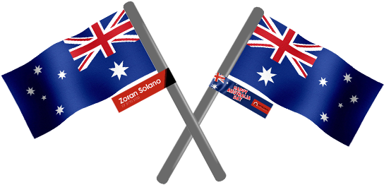 Australia Day Flags Package - Flag (600x350), Png Download