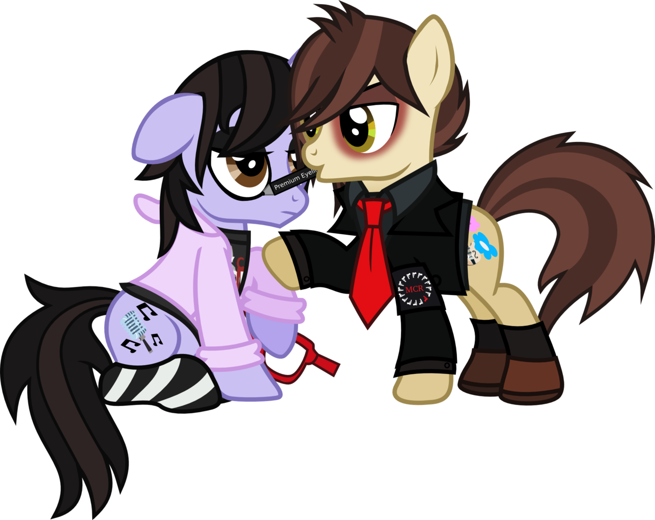 You Can Click Above To Reveal The Image Just This Once, - Mlp Panic At The Disco (1280x1018), Png Download