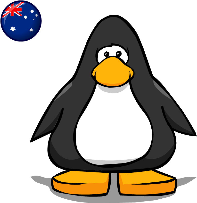 Australia Flag Pc - Club Penguin (1050x1050), Png Download
