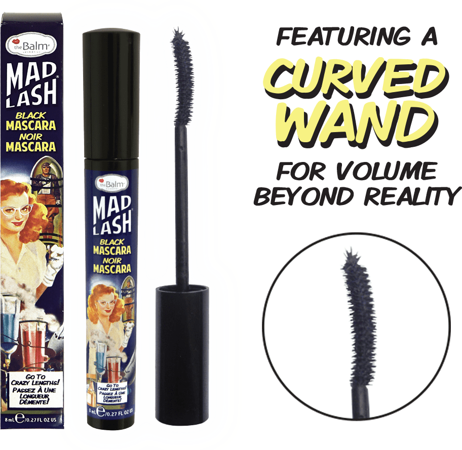 Mad Lash Mascara - Balm Mad Lash Black Mascara (912x889), Png Download