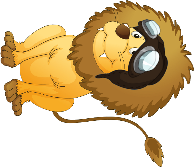 4-leon - Cartoon (780x613), Png Download