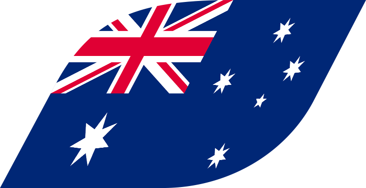 17 24 Mar 2018 - Australia Flag (744x383), Png Download
