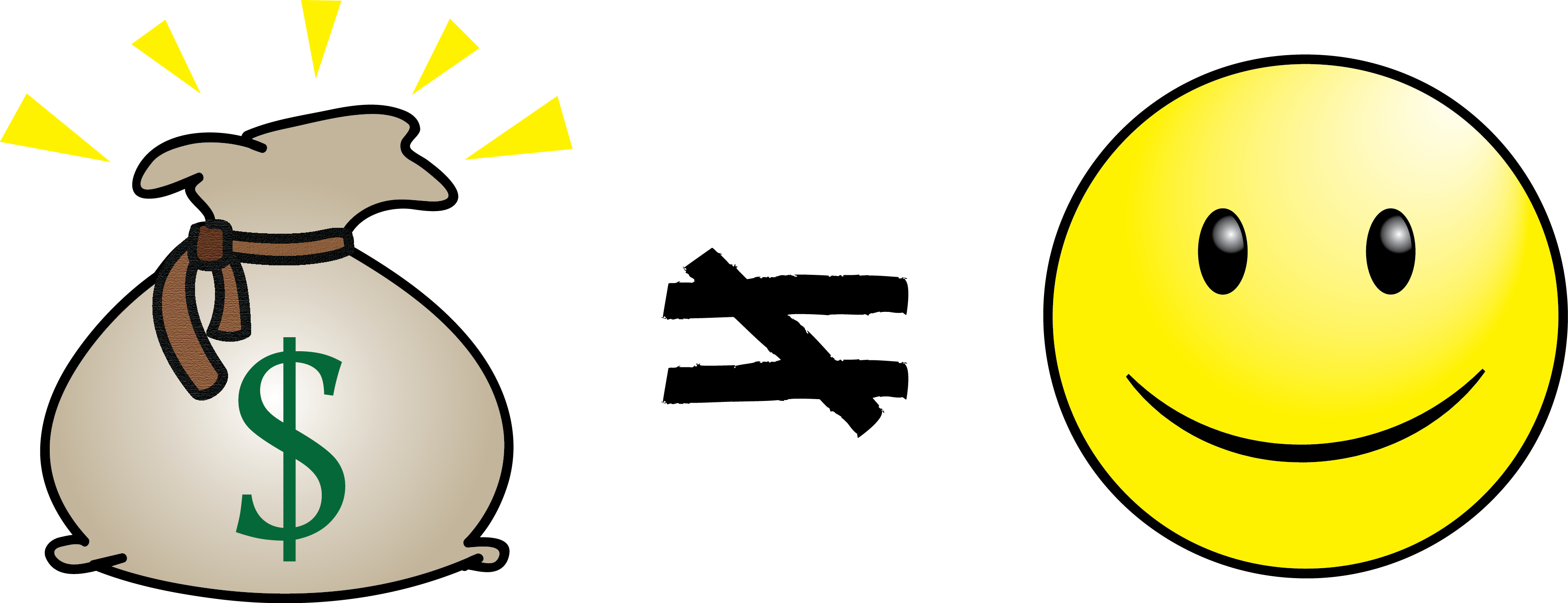 The Simple Truth Behind Happiness And Success - Happiness (3465x1334), Png Download