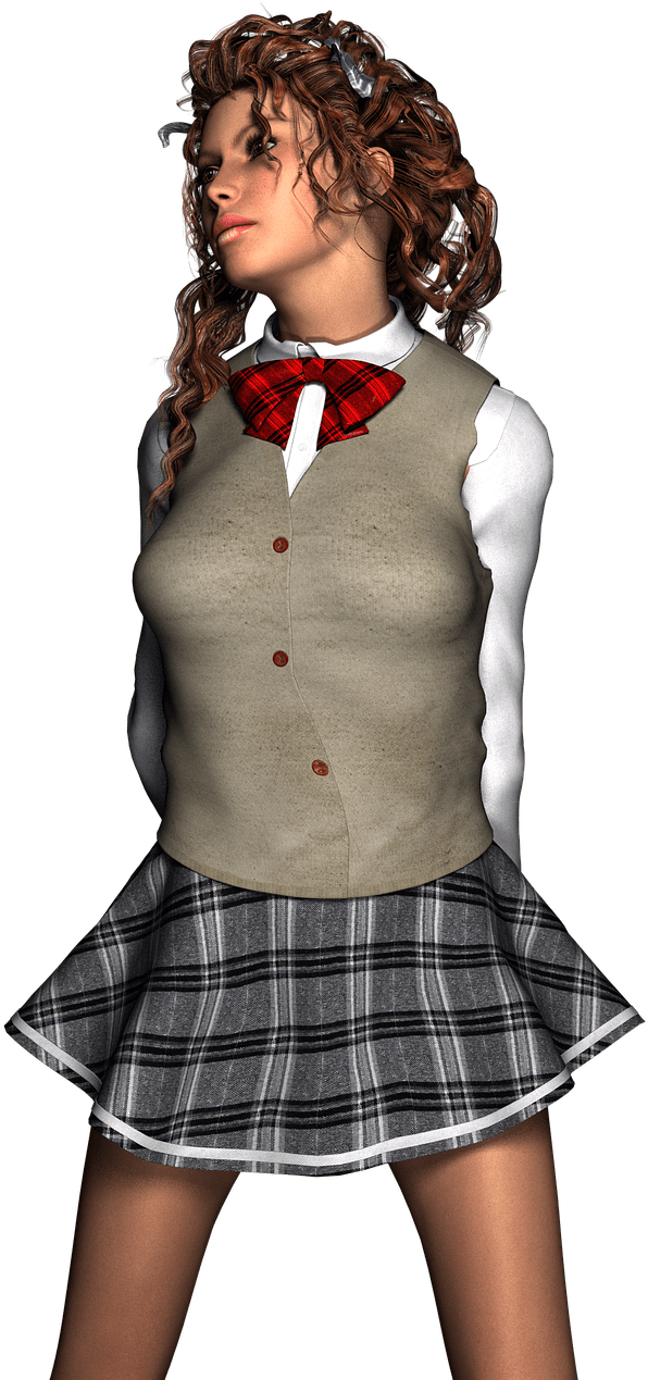 Download - School Uniform (989x1280), Png Download