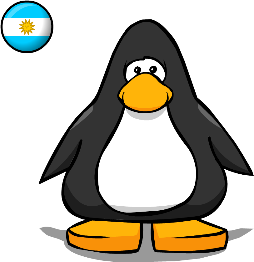 Argentina Flag Pc - Club Penguin Mini Sombrero (1050x1050), Png Download