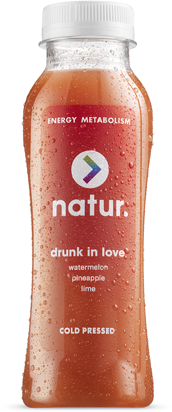 250ml Cold Pressed Juice Drunk In Love Eng 1 - Natur Fountain Of Youth (900x900), Png Download