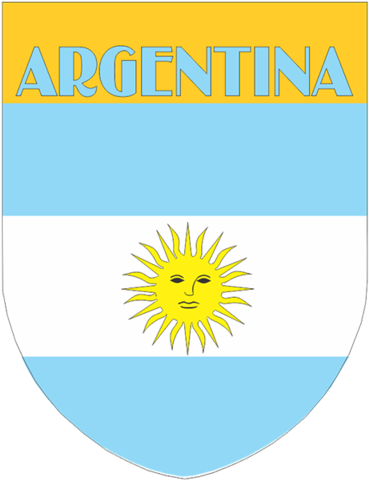 Flags Shield Style - Wall Decal (480x480), Png Download