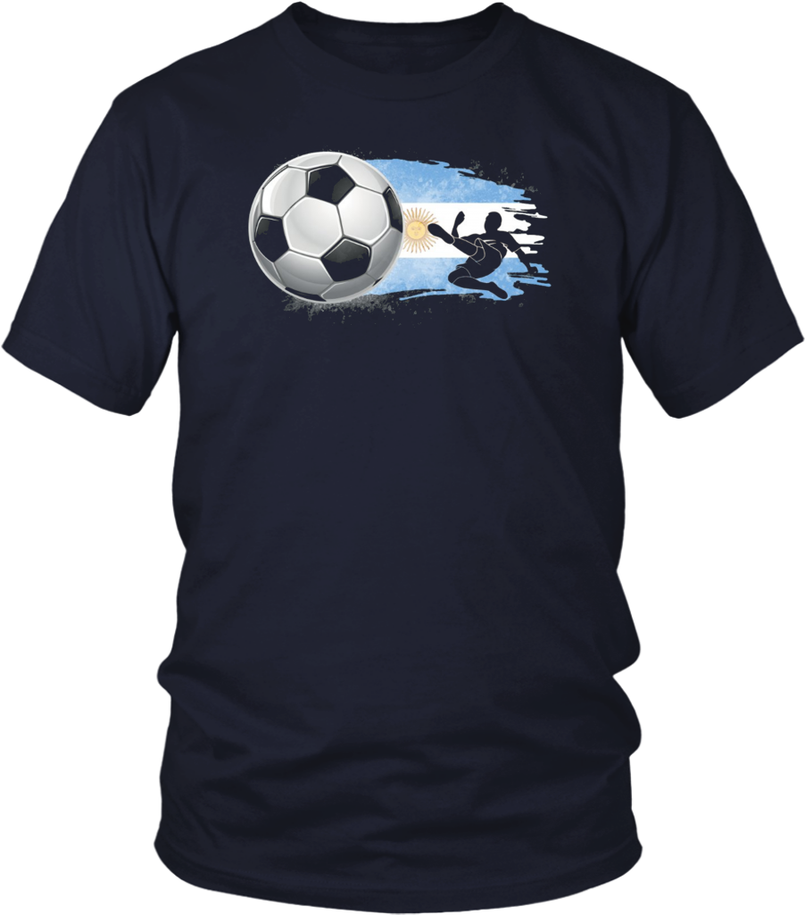 Argentina Cheer Jersey 2018 Football Argentinian Flag - Live In Your Face Shirt (1024x1024), Png Download