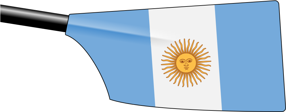 Open - Argentina Rowing Oars (1000x460), Png Download