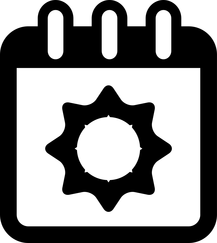 Png File - Icon Calendar 17 Png (874x980), Png Download