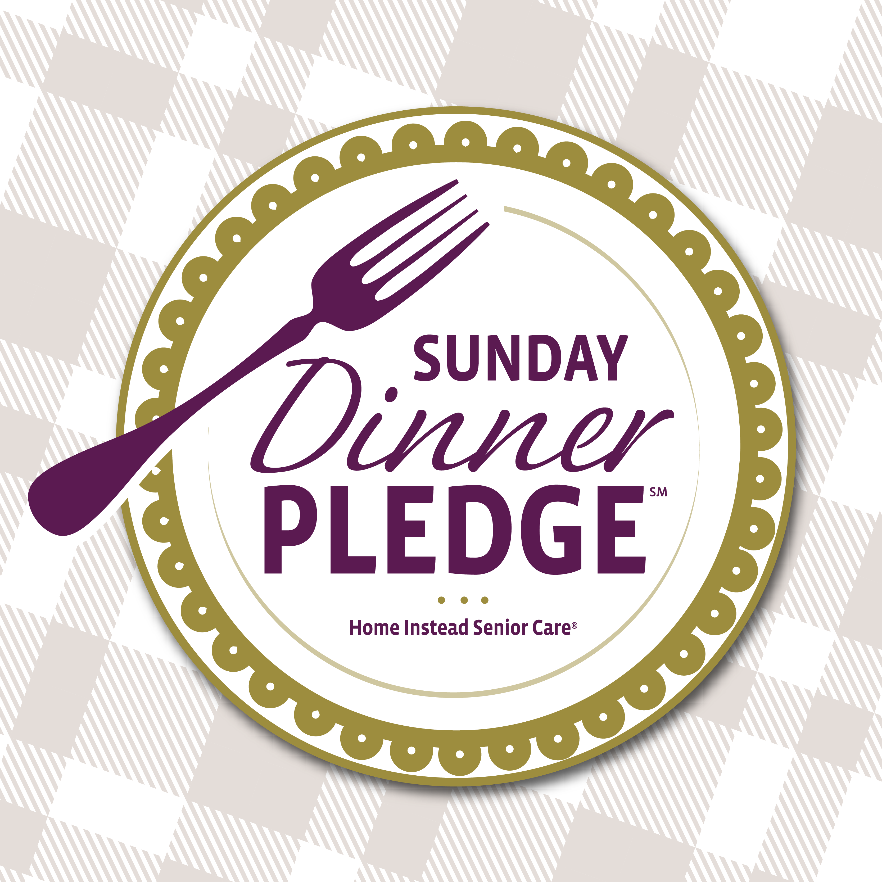 Sunday Dinner Logo With Background - Dinner Logo Png (3333x3333), Png Download