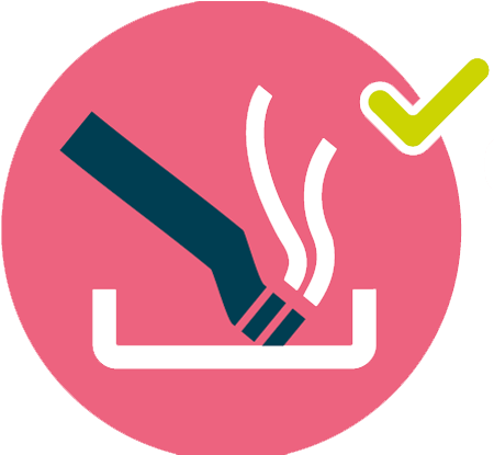Don't Leave A Lit Cigarette, Cigar Or Pipe Lying Around - Smoking (463x414), Png Download