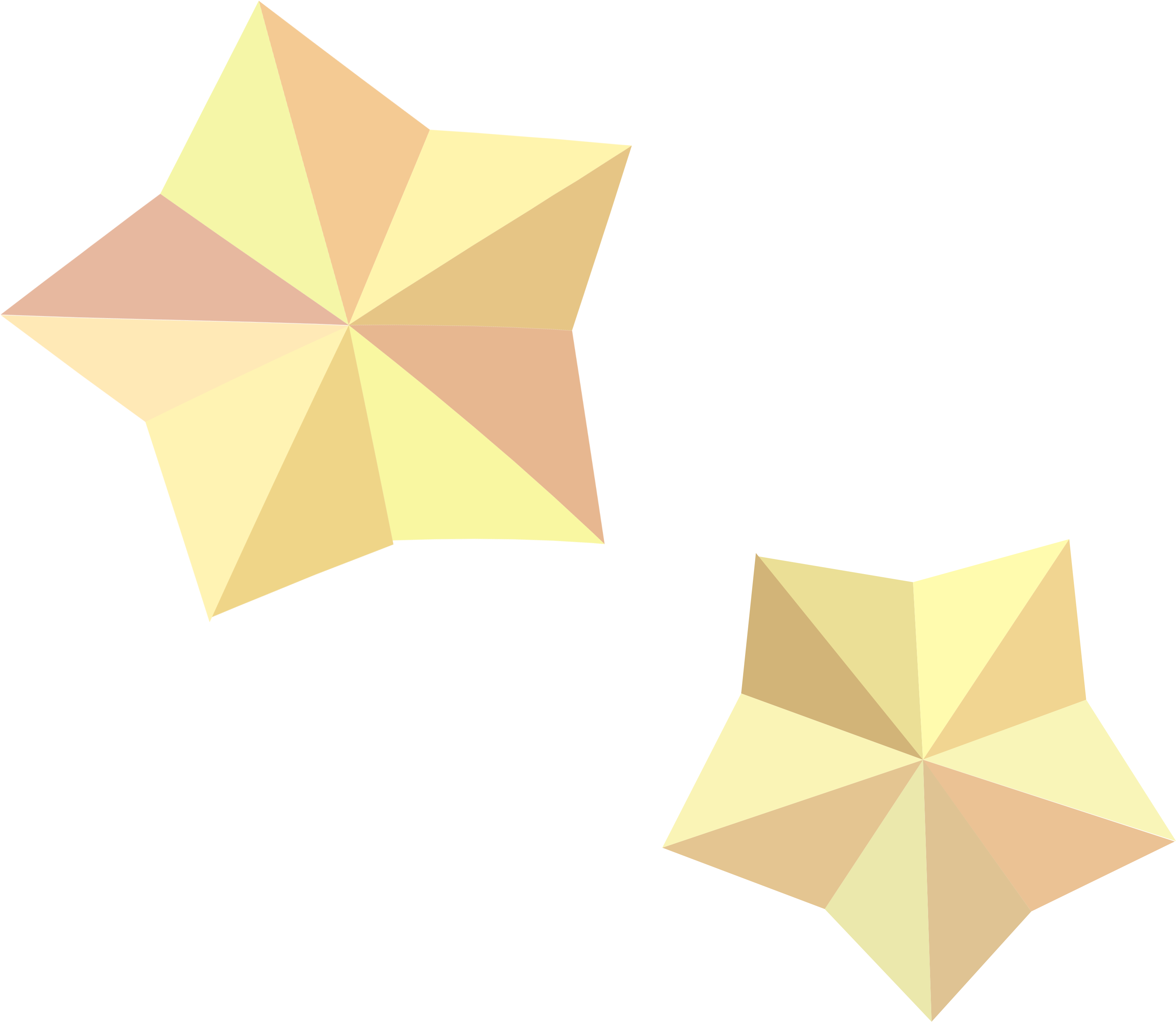 Golden Box Star Vectors - Golden Box (3348x2952), Png Download