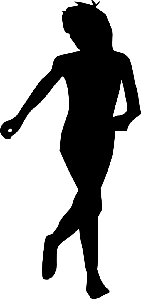 Free Png Man Running Silhouette Png Images Transparent - Portable Network Graphics (480x1018), Png Download