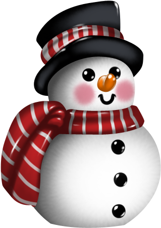 Monos De Nieve Png - Bonhomme De Neige Noel Png (409x507), Png Download