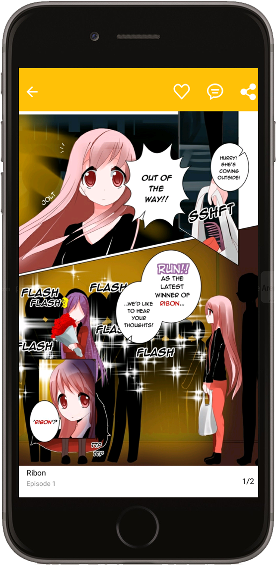 Pop Ribon Intro Pop Ribon Sample 1 (620x1189), Png Download