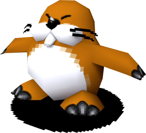 Talk Rocky Wrench Super Mario Wiki The Mario Encyclopedia - Super Mario 64 Ds (509x463), Png Download