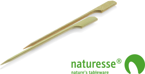 Biodegradable Bamboo Sticks 140mm <br>stick Tokyo Bambus - Food (500x500), Png Download