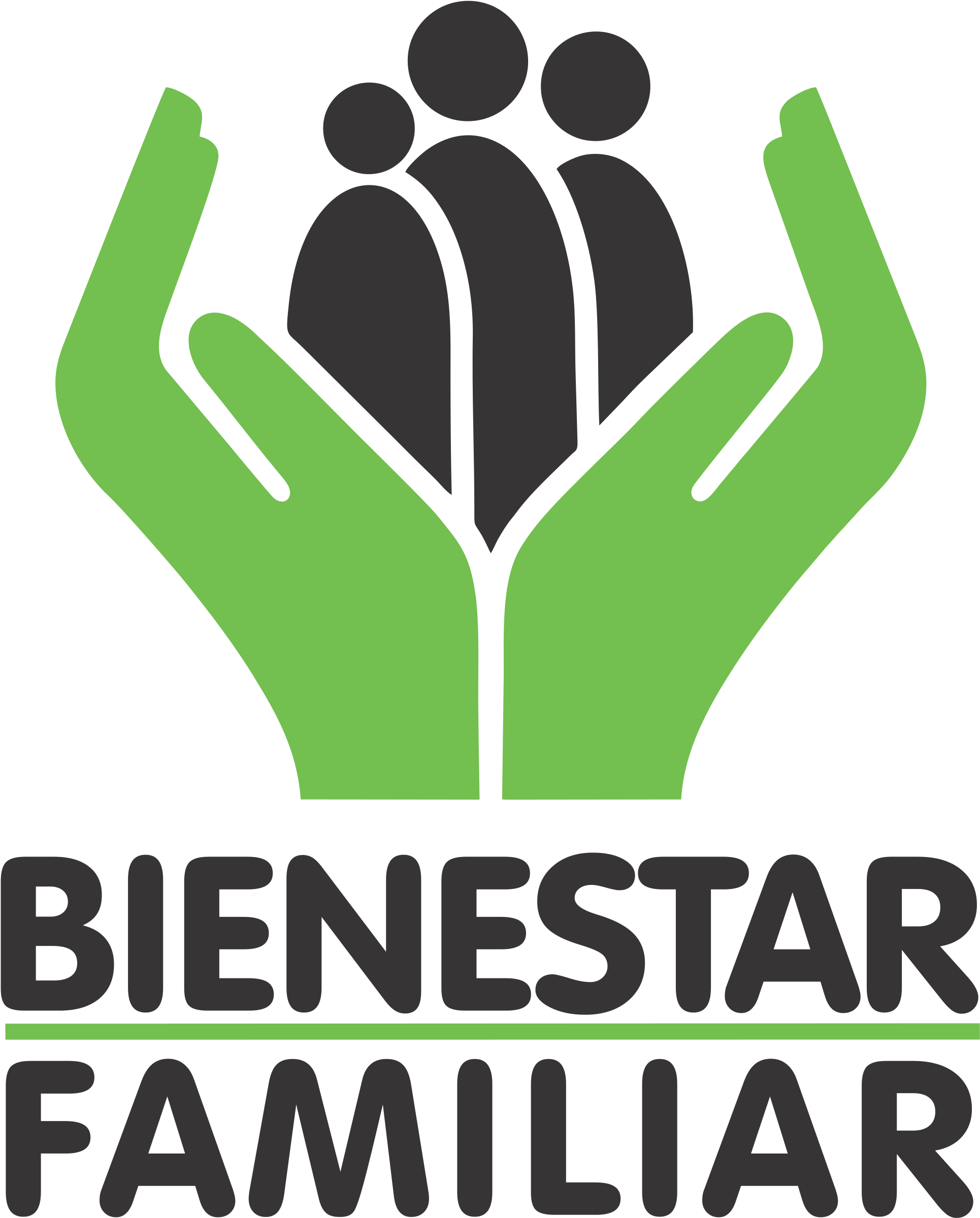 Open - Escudo De Bienestar Familiar (2000x2588), Png Download