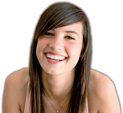 Invisalign Teen - Teenager Face Png (416x370), Png Download