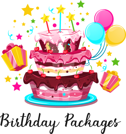 Birthday Party Hawaii - Cake Happy Birthday Png (435x461), Png Download