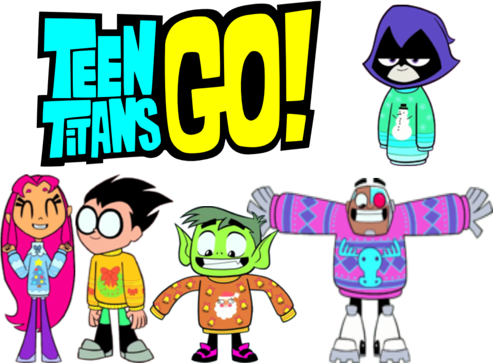 Teen Titans Go Christmas - Teen Titans Go! (960x720), Png Download