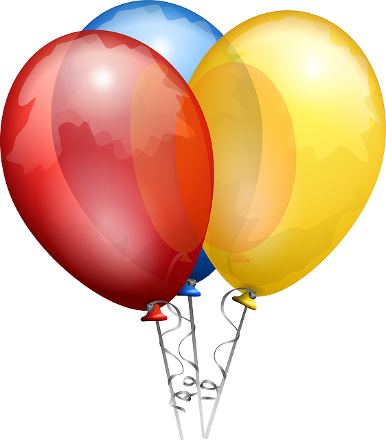 Balloons-25737 640 - Balloons Png (562x640), Png Download