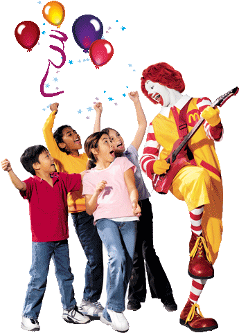 Booking Party Info - Mcdonalds Children (364x495), Png Download