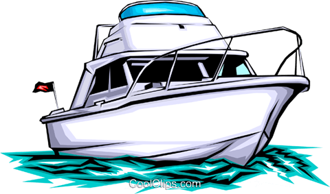 Placer Barco Libres De Derechos Ilustraciones De Vectores - Boat Clipart (480x283), Png Download