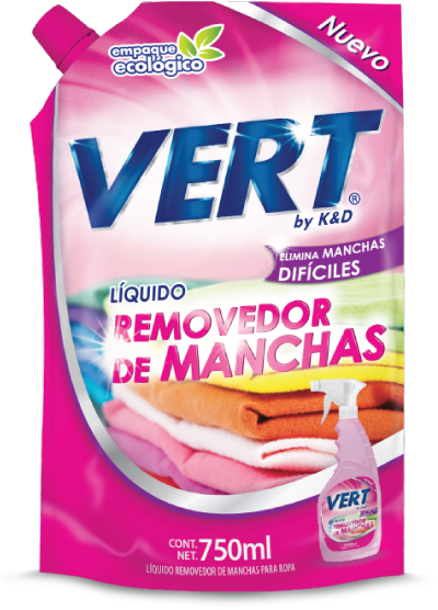 750ml - Vert Removedor De Manchas (400x800), Png Download